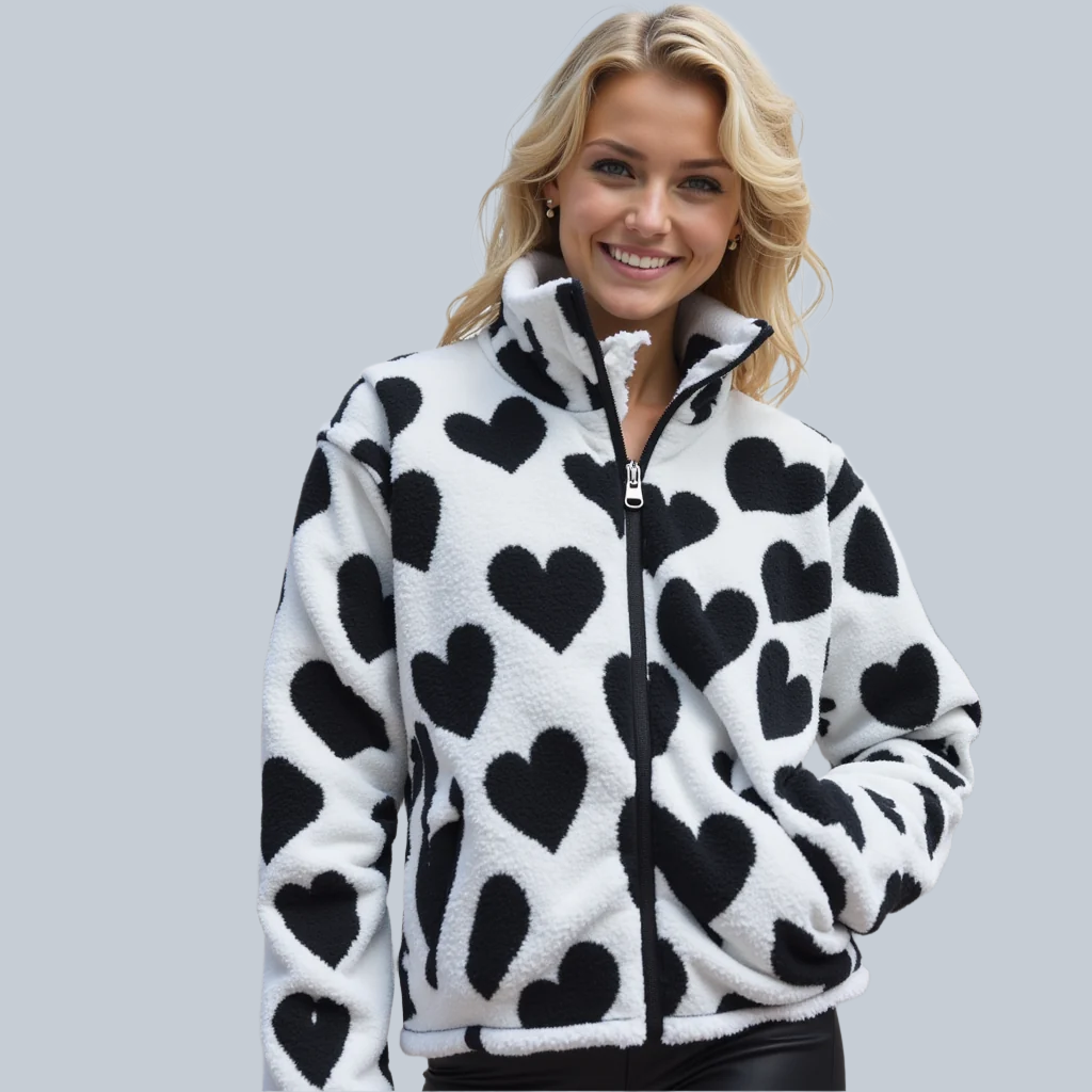 Zey Women's Jacket | Reversible Ultra-Soft Fabric 1