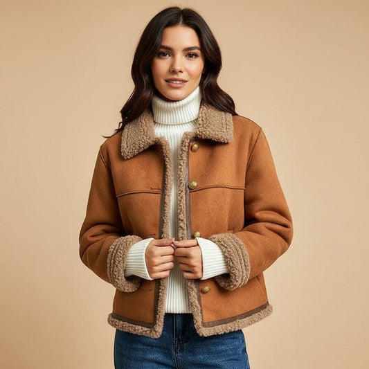 Roni | Women's Shearling Jacket | Warm & Soft
