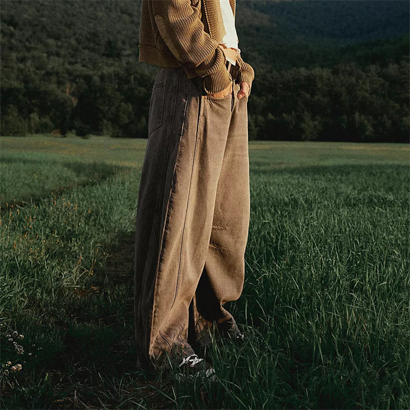 Women’s Wide-Leg Jeans | High-Rise Fit | Soft Cotton Denim