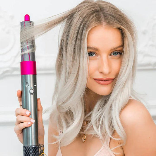5 in 1 Hair Dryer Brush | Hot Air Styler | Curling, Straightening & Volumizing Tool