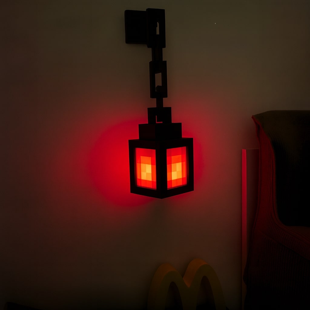 Pixel-Style LED Lamp | Wireless Rechargeable Night Light | 16-Color Table or Wall Lamp